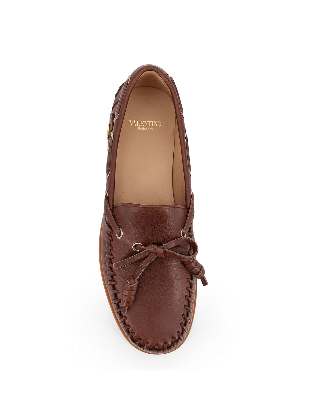 Valentino Garavani Flat shoes - BARK BROWN | 2fb7a741899e3268ad8f016336159d3311ac1677
