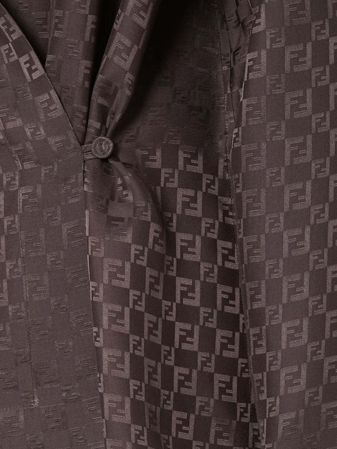 Fendi Shirts - DARK BROWN-25 | ec4fc270f64f17aeaf562d01be8d55b4bfd9ffcc