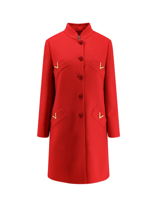 Wool And Cashmere Coat