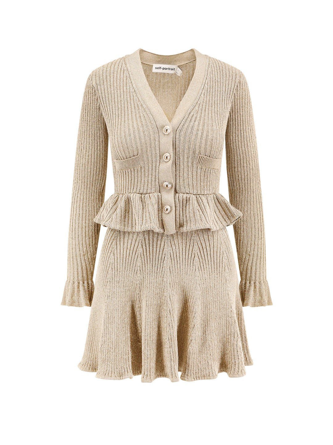 Self Portrait Dresses - Brown | 278f1649f538ae4dd99f8242a36c2abac478e948