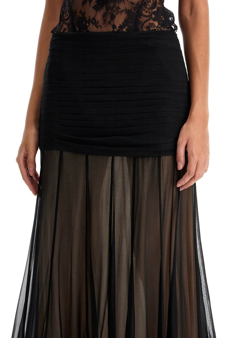 Maxi Skirt With Fl