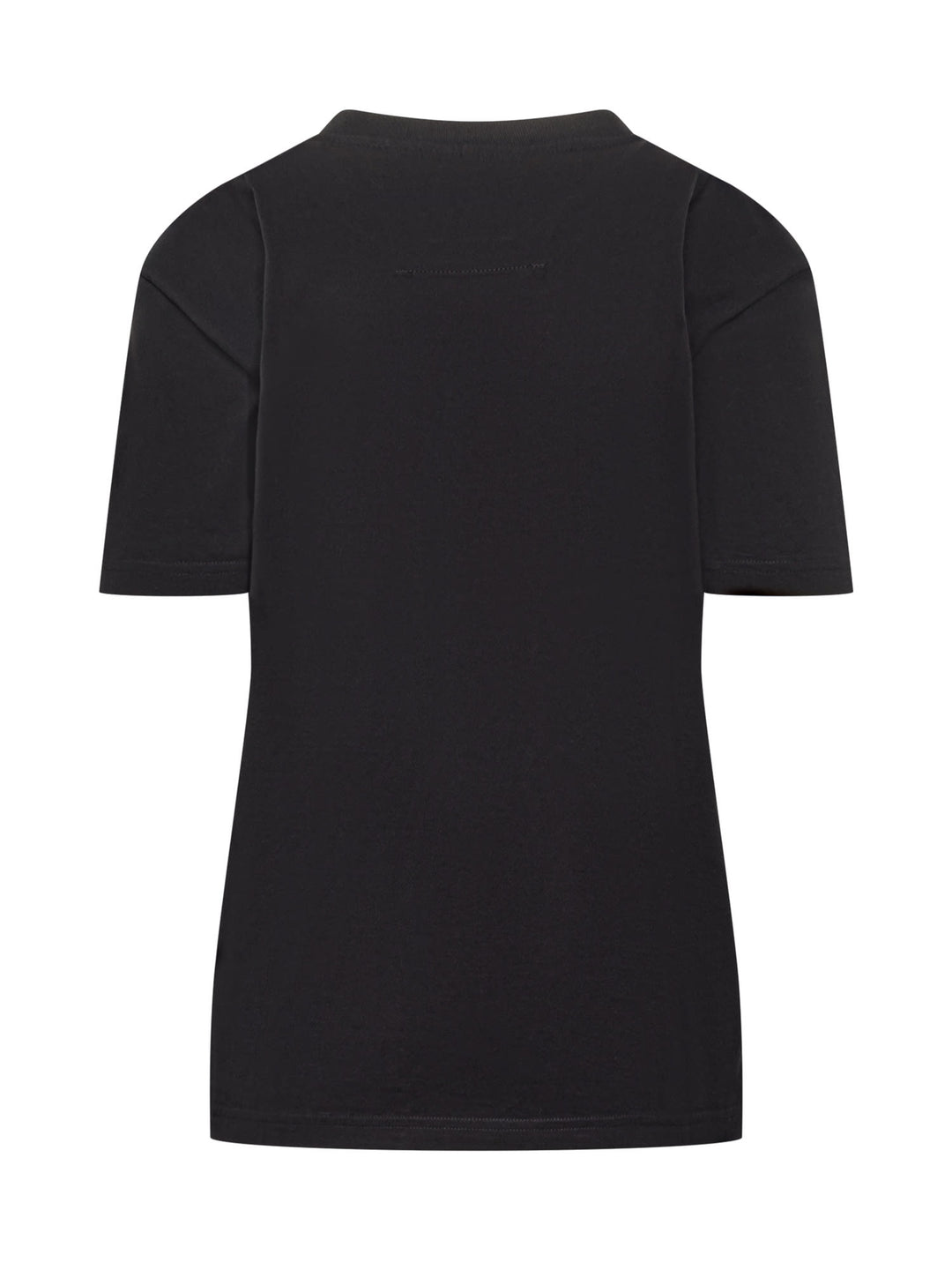 With Printed Logo T-Shirt Black