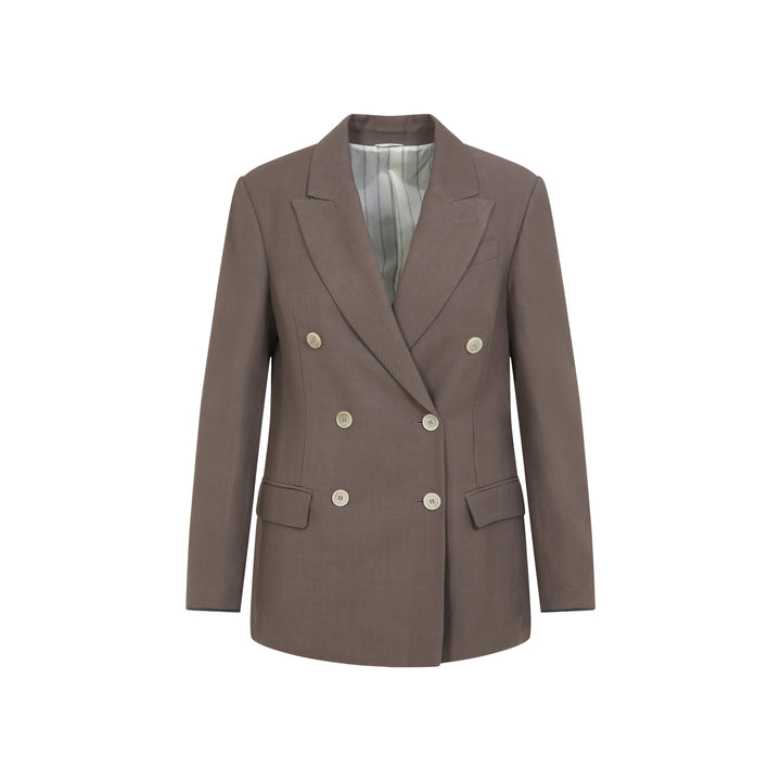 Brunello Cucinelli Jackets - Brown | bbd934a253a38c396018f2fa69d698620093660e