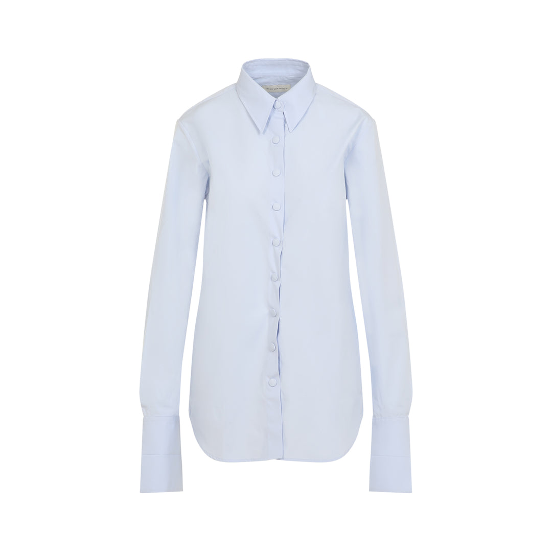Dries Van Noten Shirts - Blue | b49a0433f2461710f2da8b8c7bd136bd6a160664