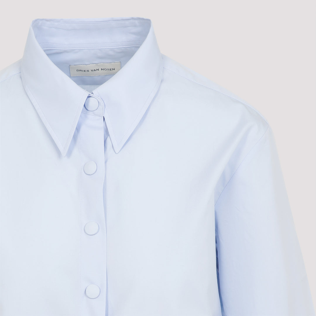 Dries Van Noten Shirts - Blue | 12540a4d9e6e90ac2543016bf3e711a1616edba9
