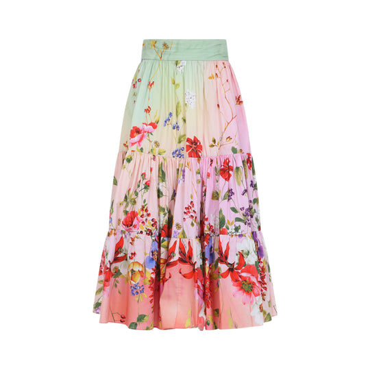 Midi Skirts Green