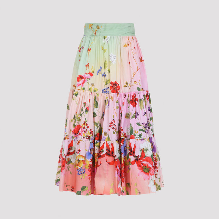 Roberto Cavalli Midi skirts - Green | 6a82d4e6f6e8a943f7a2ead9db02bd8191f055f2