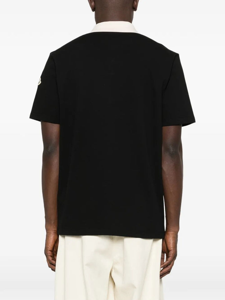 Moncler Polo - Black | fc7c44393e144aea3543307d7fb18e5c2114e2d7