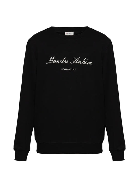 Cotton Blend Logo Sweatshirt