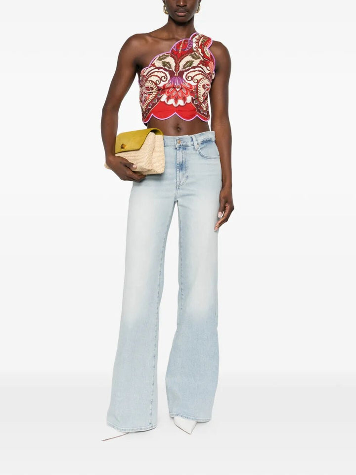 7 For All Mankind Flared - Blue | 4ba12f05558b2c0f07dfc7ffdc2888b16e1e6cbc