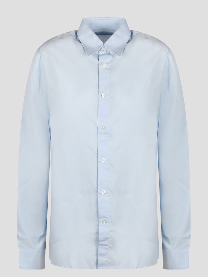 Cotton poplin shirt