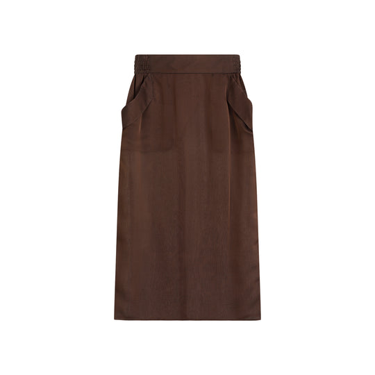 Midi Skirts Brown