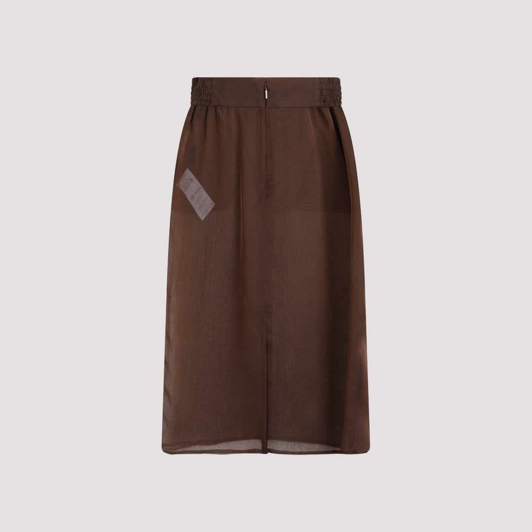 Saint Laurent Midi skirts - Brown | 7bdc8298b2854ce9083a99d0de2cc7041c0e04cf