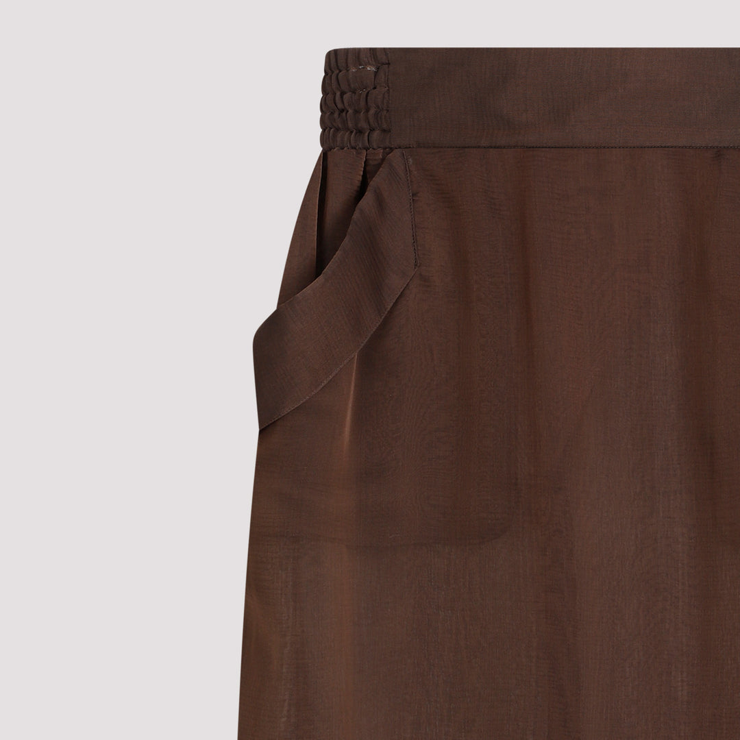 Saint Laurent Midi skirts - Brown | 38a33ff45522951f5bd9fb777b7330870ddb4613