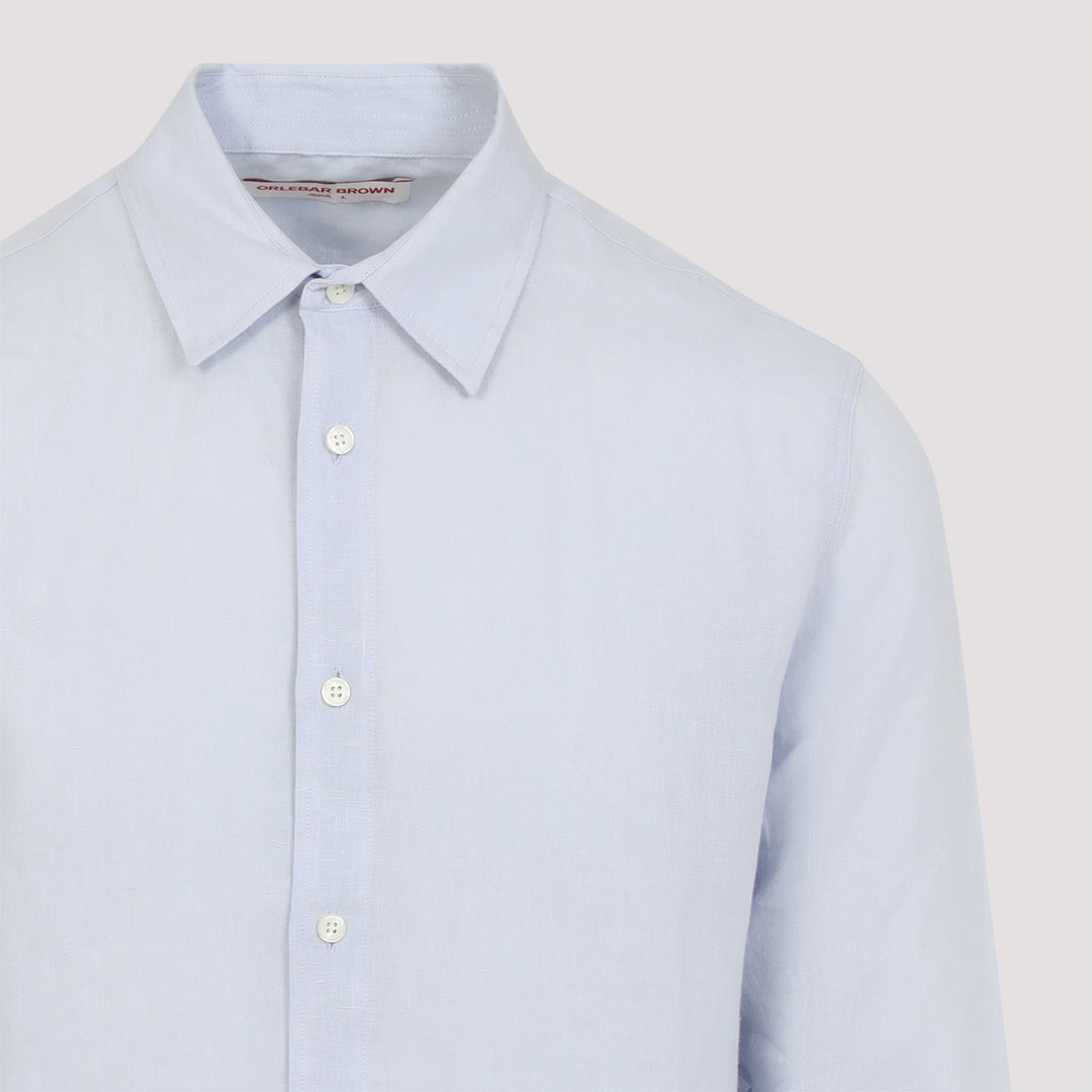 Orlebar Brown Shirts - Blue | e59d42f3997bbdde371d80c46170abb8108ac39b