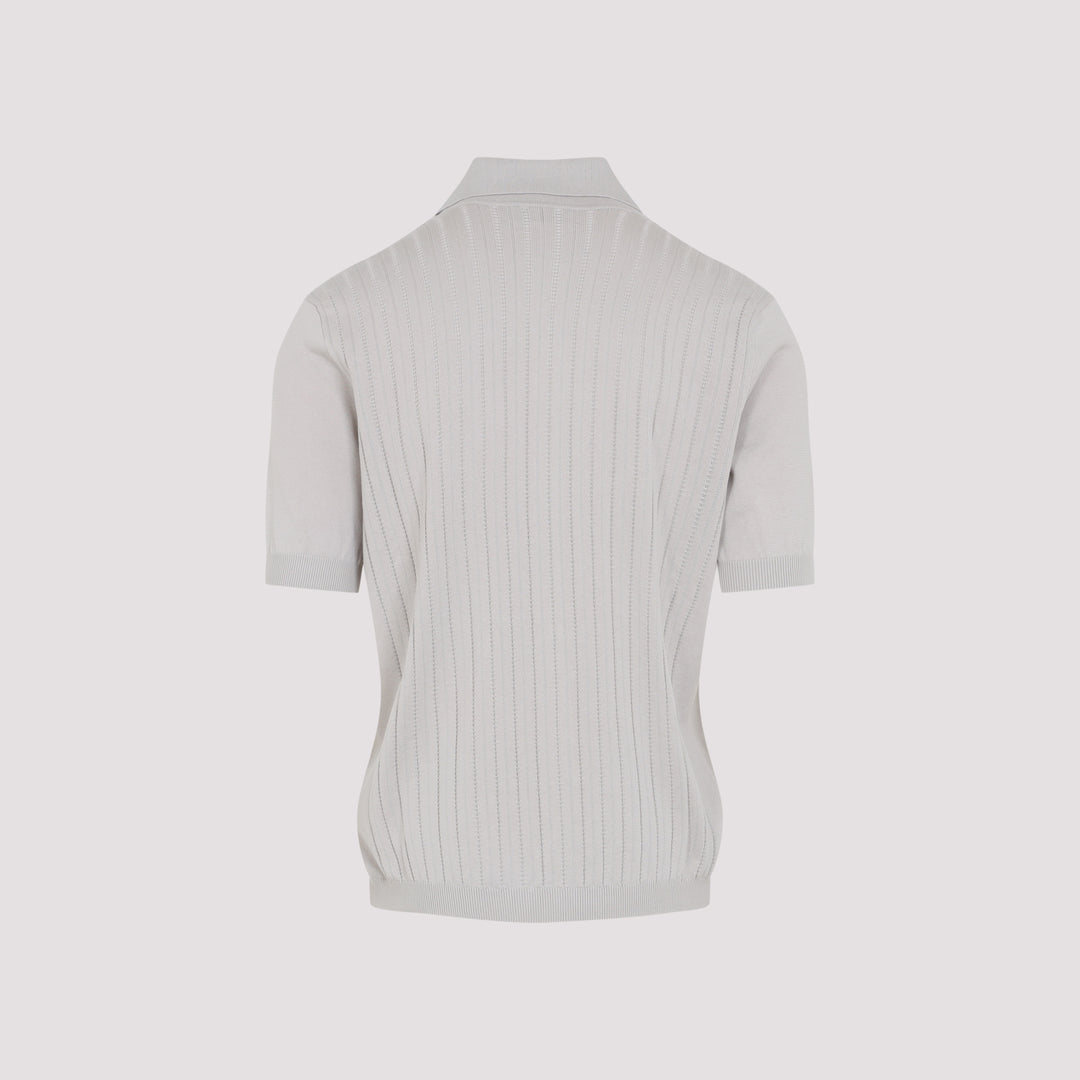 Brunello Cucinelli Polo - Nude & Neutrals | 7a676ce21eb8a1ef72ae51bc47dea8ff1a92f016