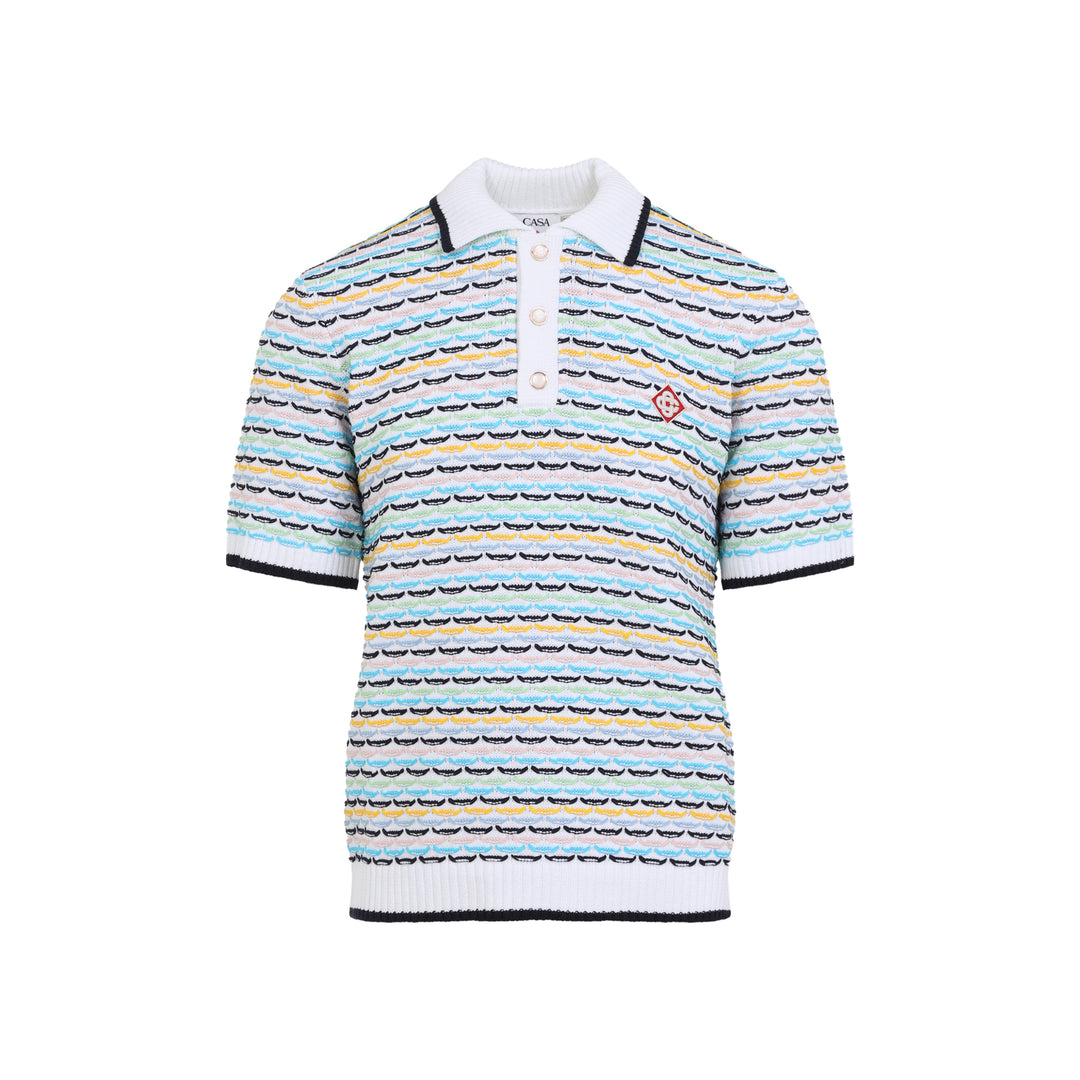 Casablanca Polo - Multicolour | b55e7e713b6ddeff9686769923471ddacc2ad355