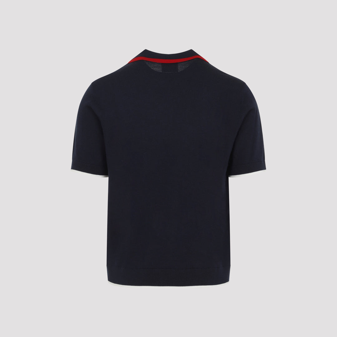 Casablanca Polo - Blue | 8186a7409a34f991546006e901d0f0f55ad02cf2