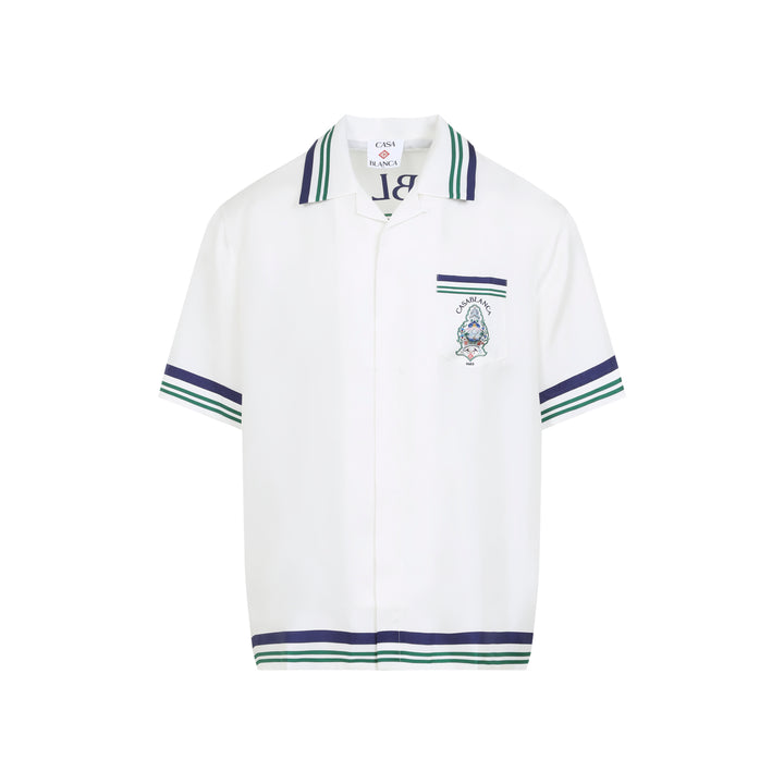 Casablanca Shirts - White | 955a9061ffe9c2f3d8f7ba39866f520656e63485