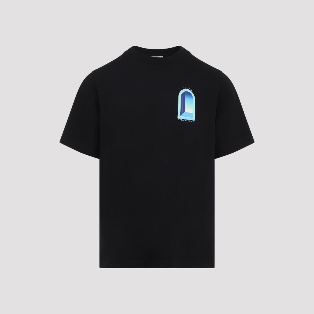 Casablanca T-shirts - Black | 765c03d7e0a1633e185f71b12b0b3f3ce0f5787b