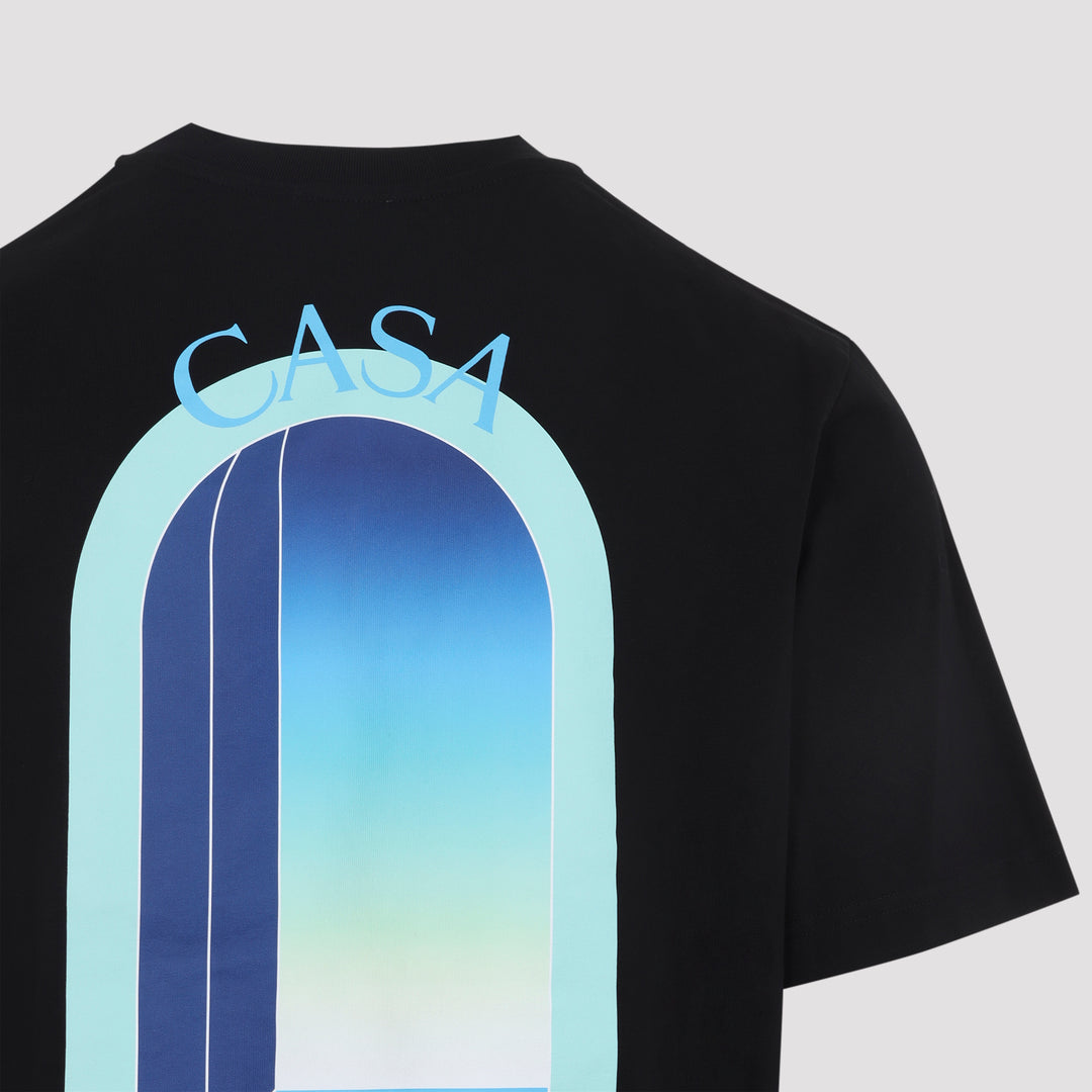 Casablanca T-shirts - Black | d99effe897f643db2286f6431bfe5327a8ed94b8