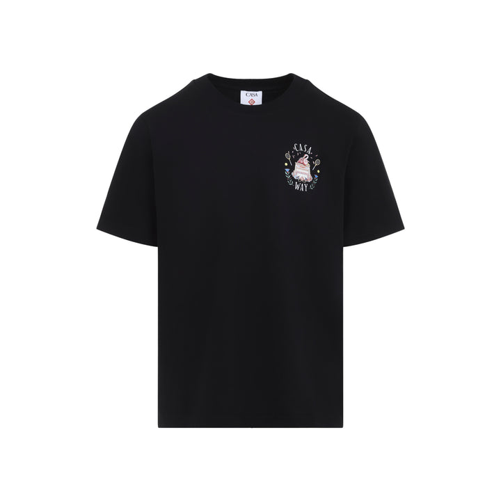 Casablanca T-shirts - Black | 8218e458be4112c7ea0e0940872453d302943930
