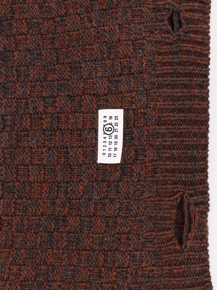 Mm6 Maison Margiela Scarfs - Blacks and greys | ea2a036c3e2d54c577bd30efd3d82077d59c2cad