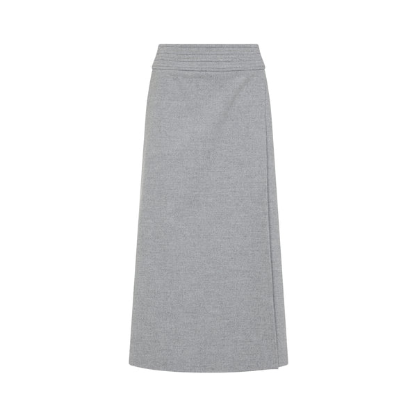 Midi Skirts Grey