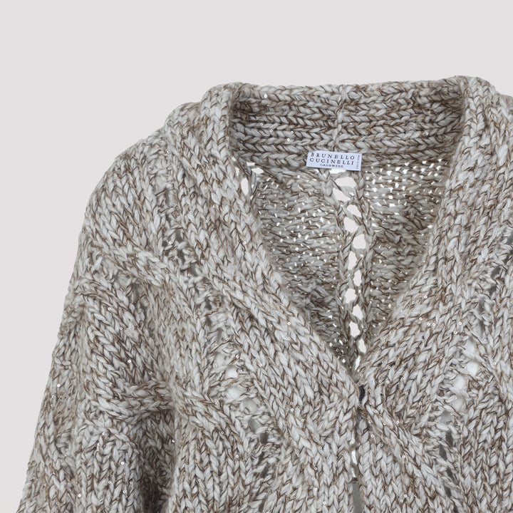 Brunello Cucinelli Cardigan - Brown | 12fda1f44de3f7ac5ec8870430a8c961fe50cd21