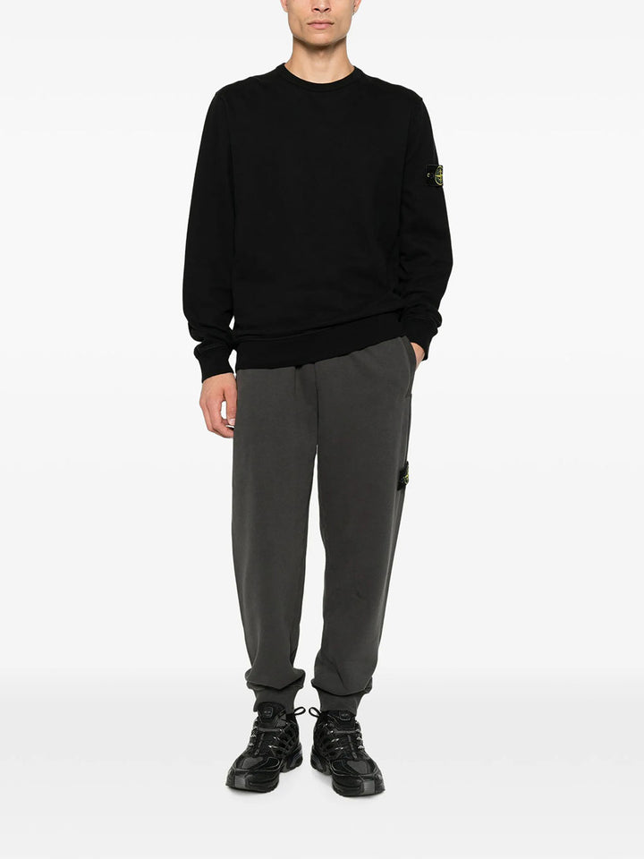 Stone Island Round neck - Black | d2d31d2b8fbb3b9fee14e97dff585468417fcbf0