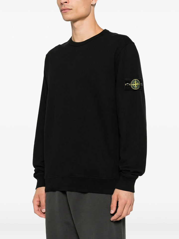 Stone Island Round neck - Black | 2183f44930191f6aef578e5cfafa89568d165d2b