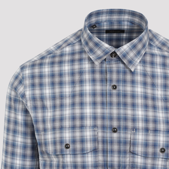 Brioni Shirts - Blue | b39f8352d3b2d614663583151c0e469afbab62f0