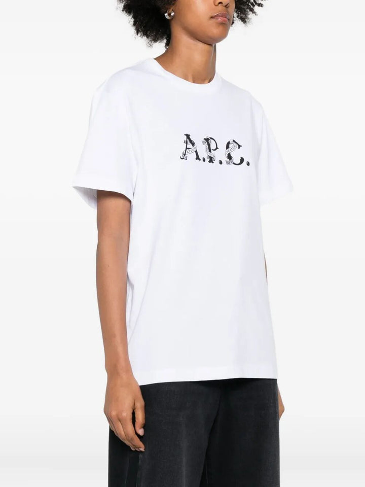 A.P.C. T-SHIRT - White | 2bbbb8a4d7cfaf0821b26ba3e7cdaef50114ff3f