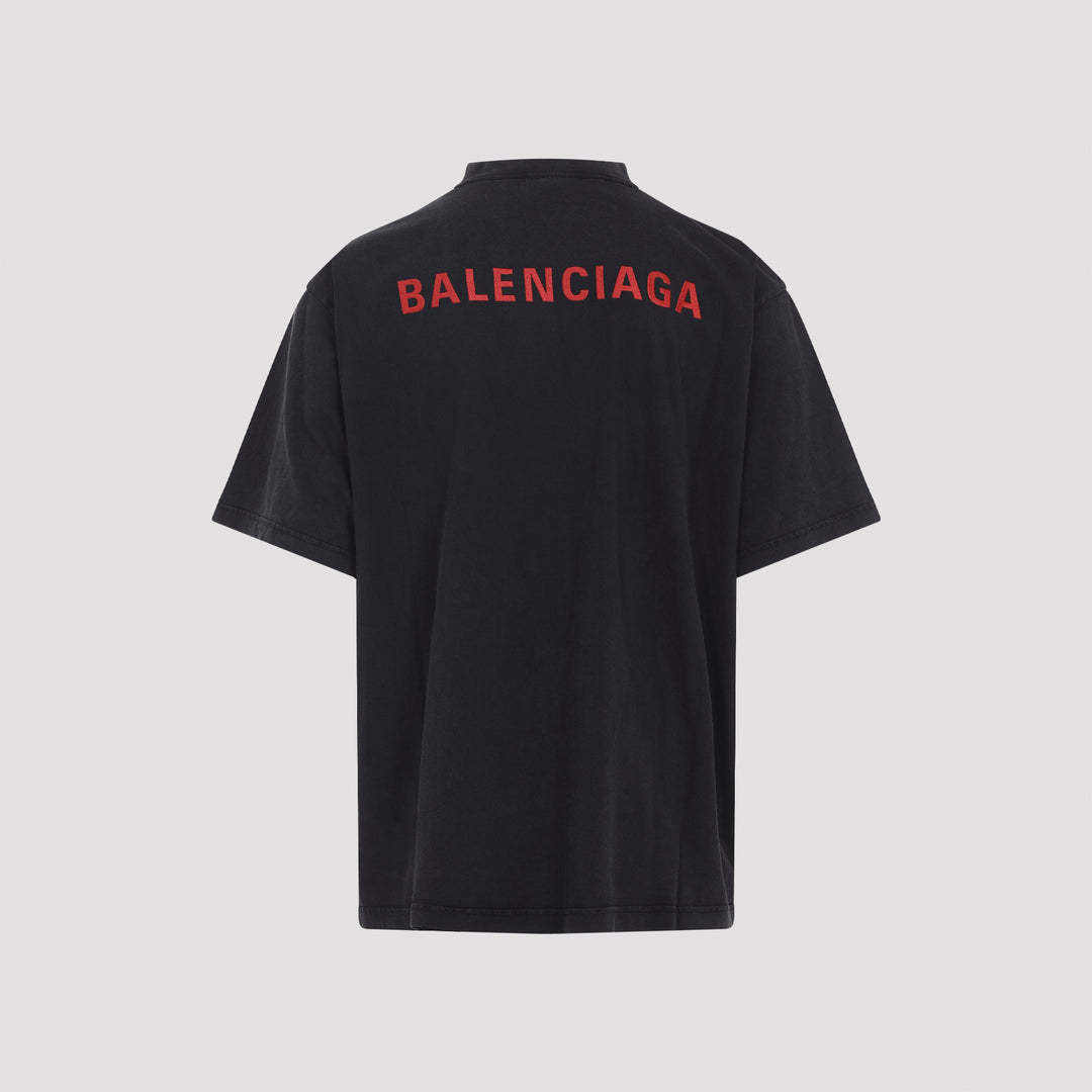 Balenciaga T-shirts - Black | 2a7e82782018fa27021feeae104e3878699dcd26