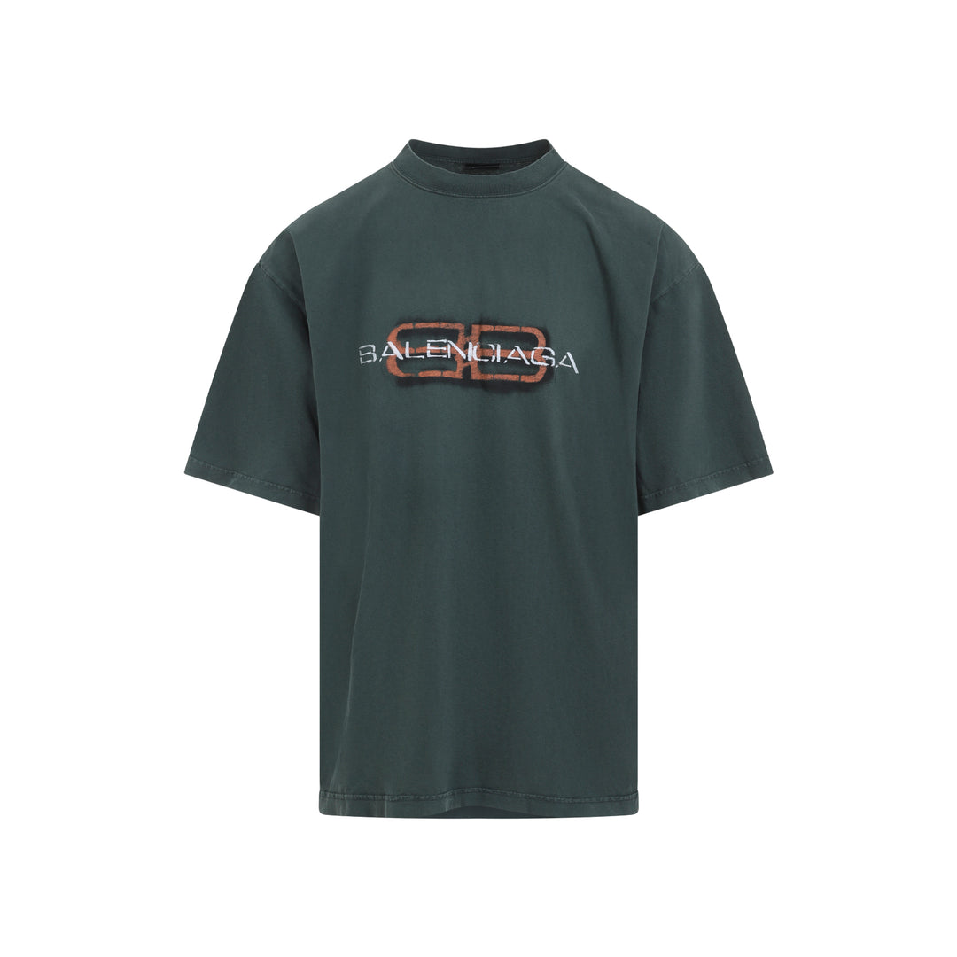 Balenciaga T-shirts - Green | 01d44a9fa6da57610940ee3547206001a18926e1