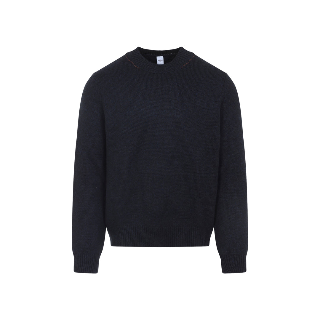 Berluti Pullover - Blue | 143e8f34e65d69078f22338827e92ab0ce8dd9f7