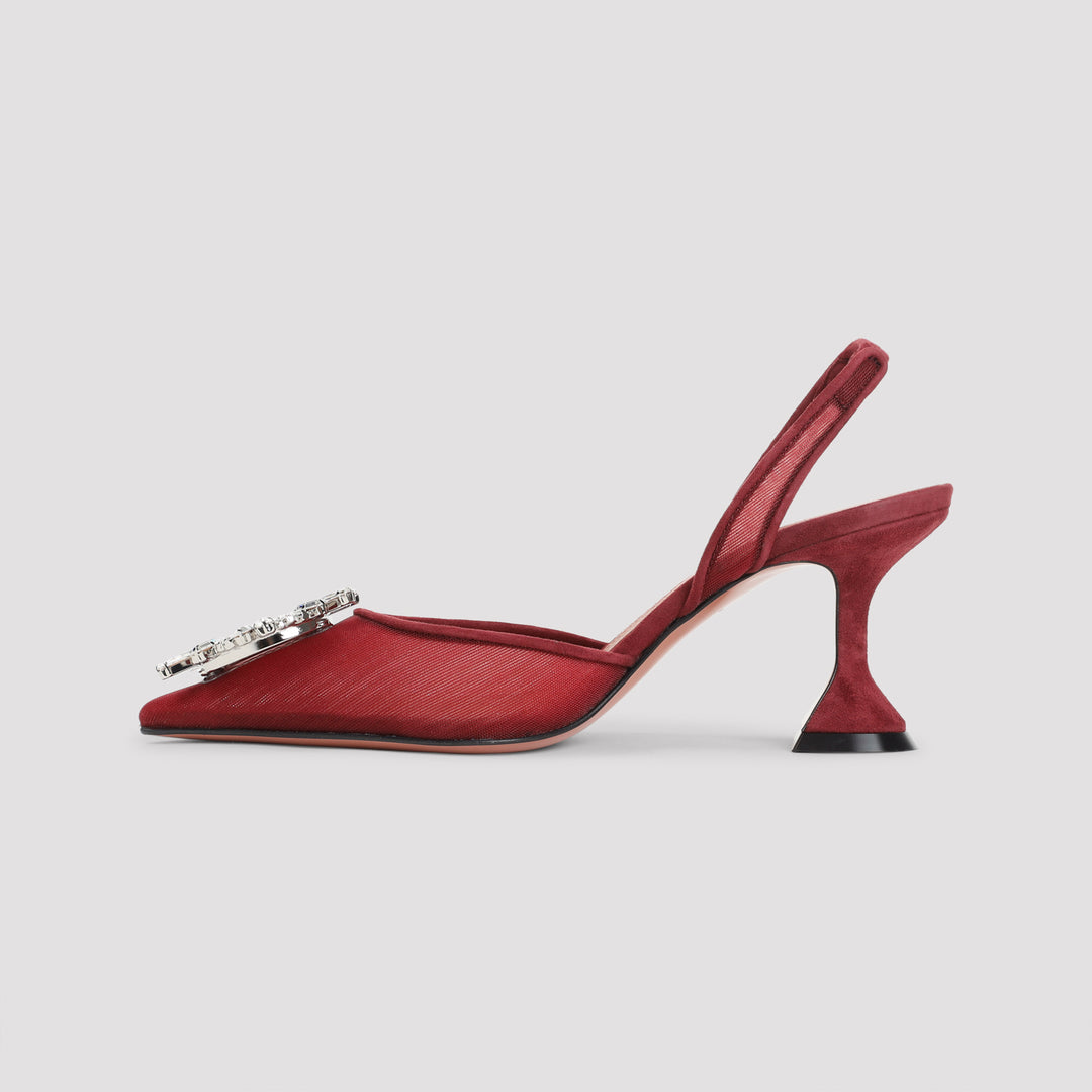 Amina Muaddi Pumps - Red | 0d29e48a7844a1c7dd9022b34e5e3e9d86814c42