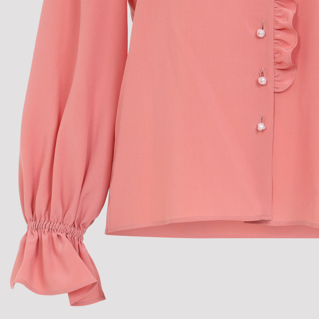 Chloe Blouse - Pink & Purple | f006301a301506eec74dec13ec3ae6bc0b572395