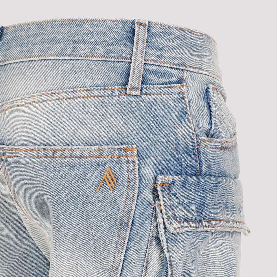 The Attico Regular & straight leg - Blue | f5b8df97d3d388fea8e220cdfb82a915bcbe7068