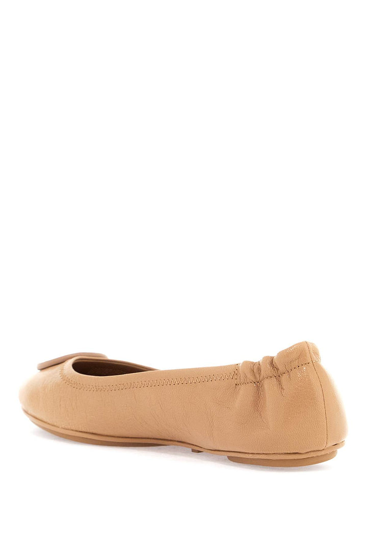 Suede Minnie Travel Ballet Flats