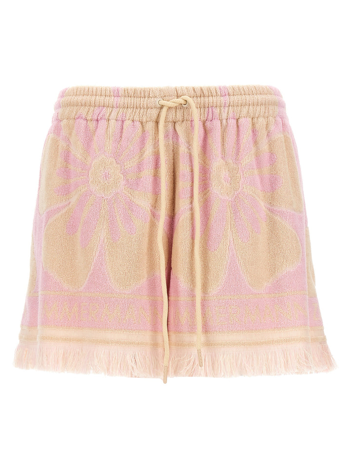 Pop Towelling Bermuda, Short Pink