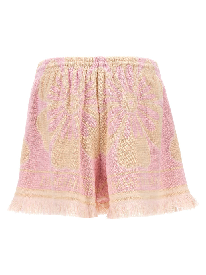 Pop Towelling Bermuda, Short Pink