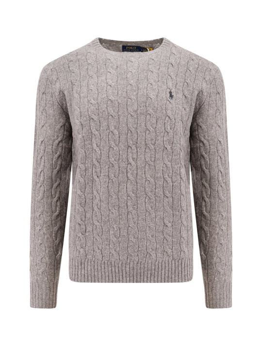 Wool An Cashmere Cable Knit Sweater