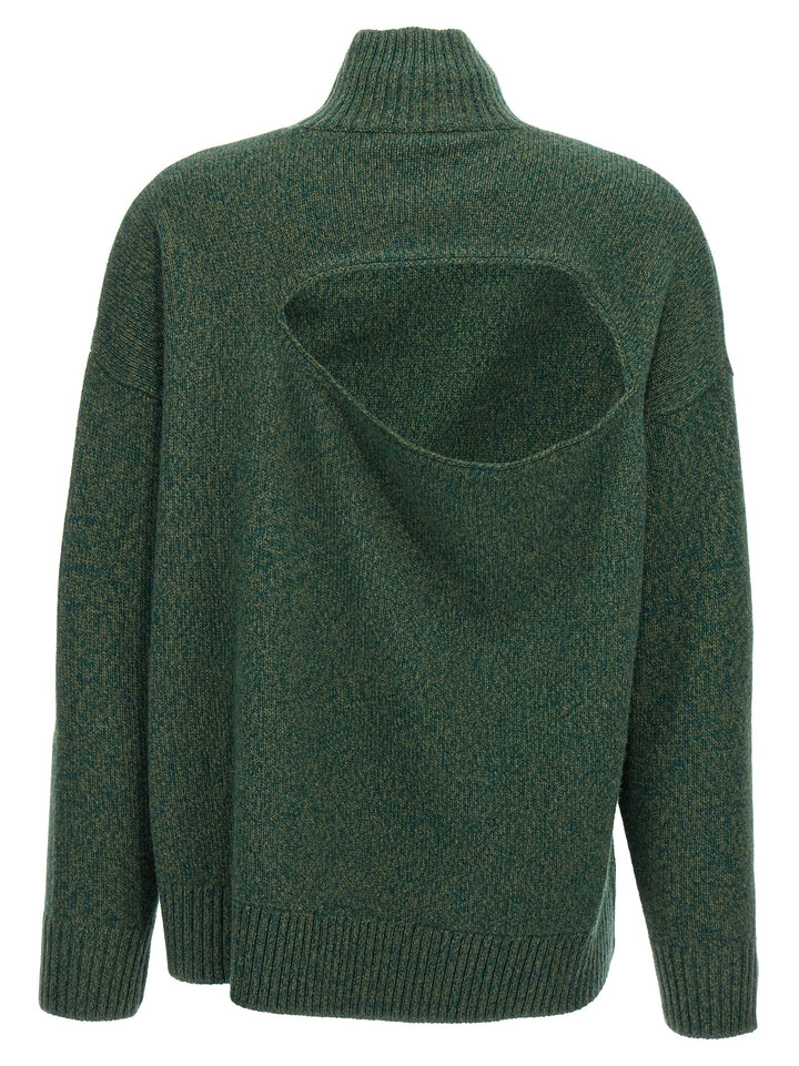 Convertible Sweater, Cardigans Green