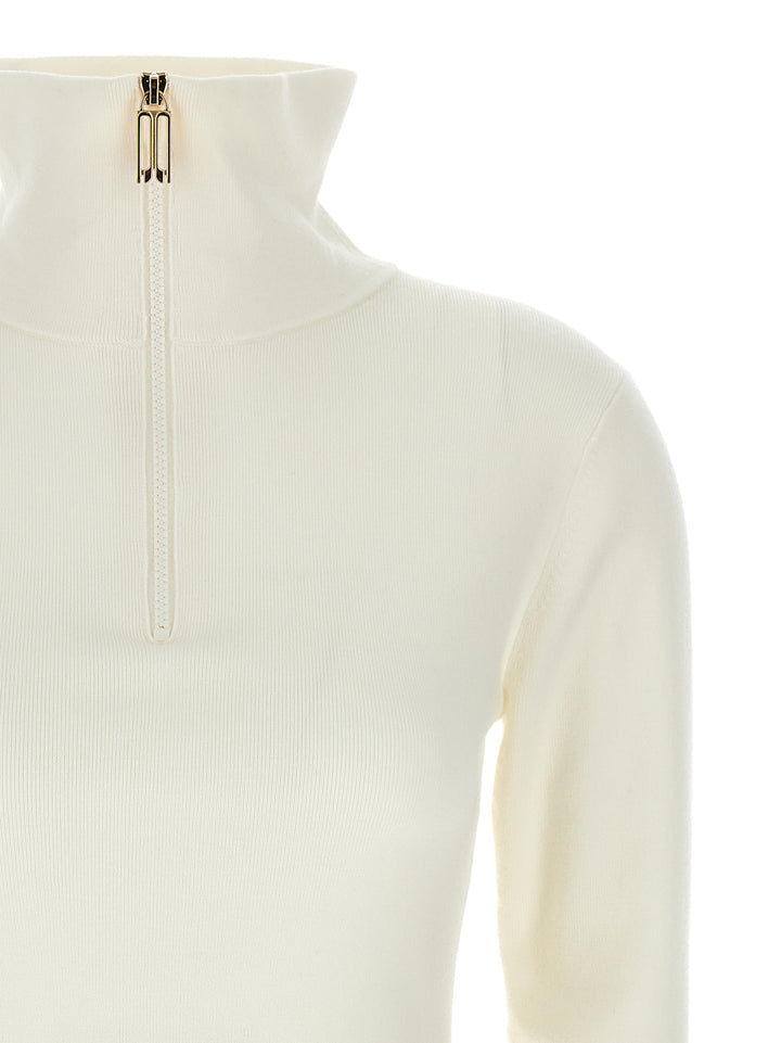 Half Zip Sweater Sweater, Cardigans White