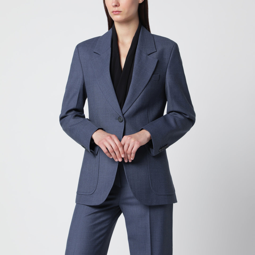 Victoria Beckham Coats & Jackets - Blue | eed6caf1a166774eb7e451e1747c496273e54285