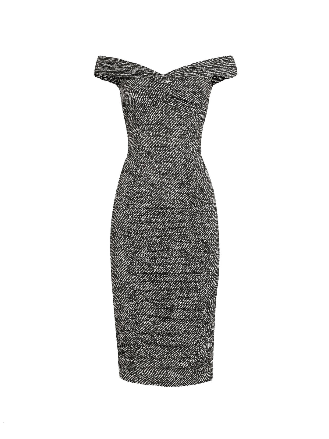 Dolce & Gabbana Dresses - DIAGONALE BCO/NERO | 5ece240cfd97a8724e45af7022f2585e68f01b57