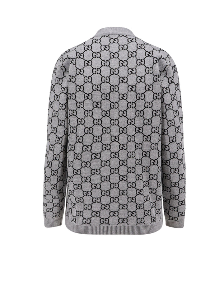 Gucci Sweaters - SMOKE GREY/BLACK | 6269519df013473640320f35a0a80f10f65edb87