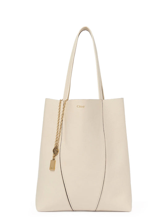 Chloé Spin Leather Shoulder Bag