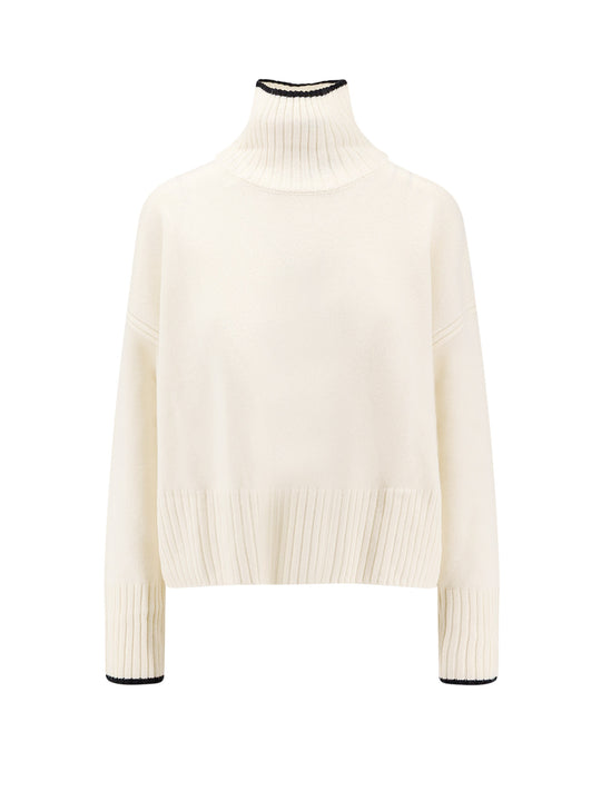 Falkland Wool And Cashmere Turtleneck Sweater